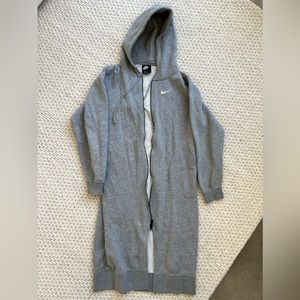 Nike midi zip up sweater